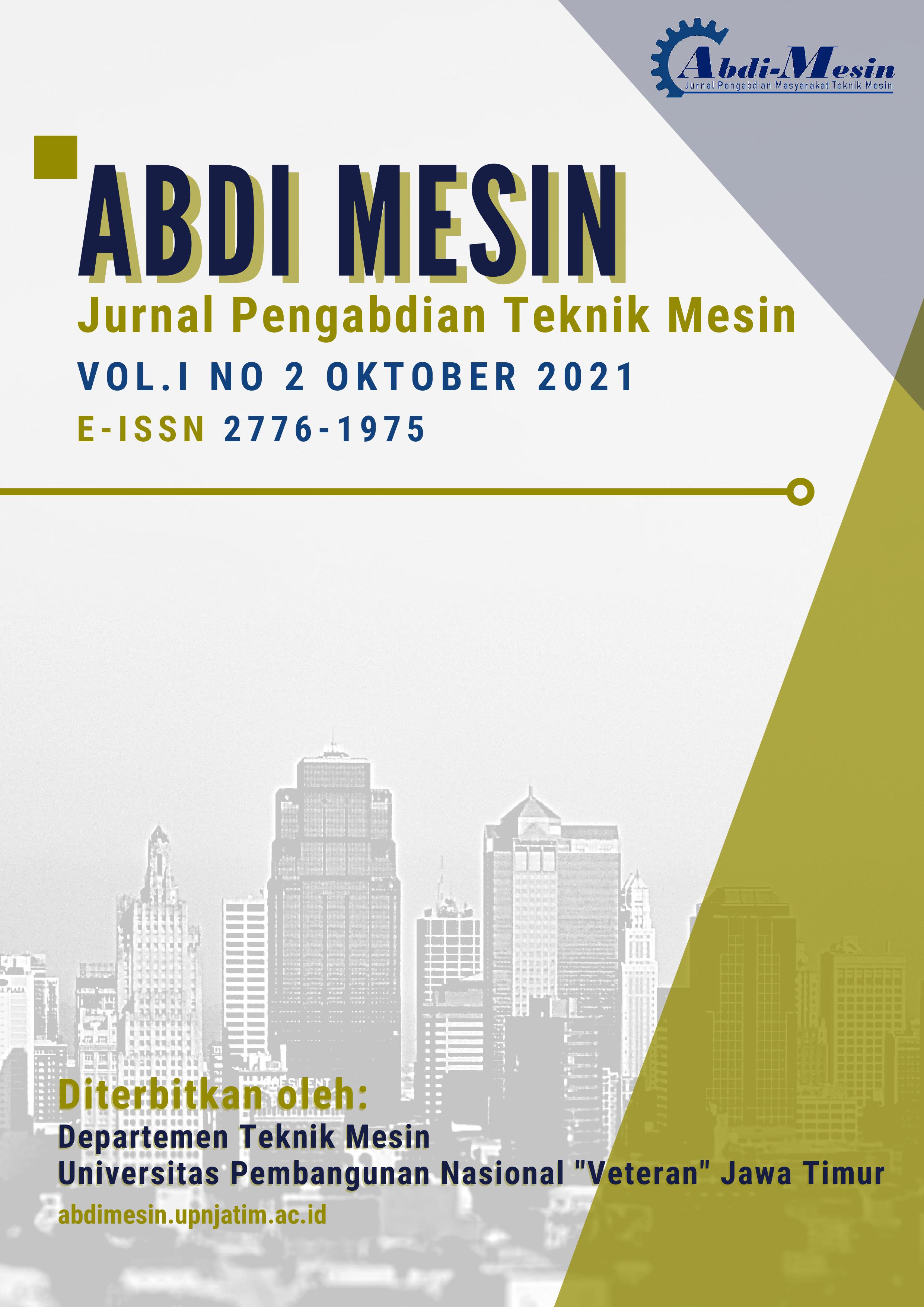 					View Vol. 1 No. 2 (2021): Abdi-mesin
				