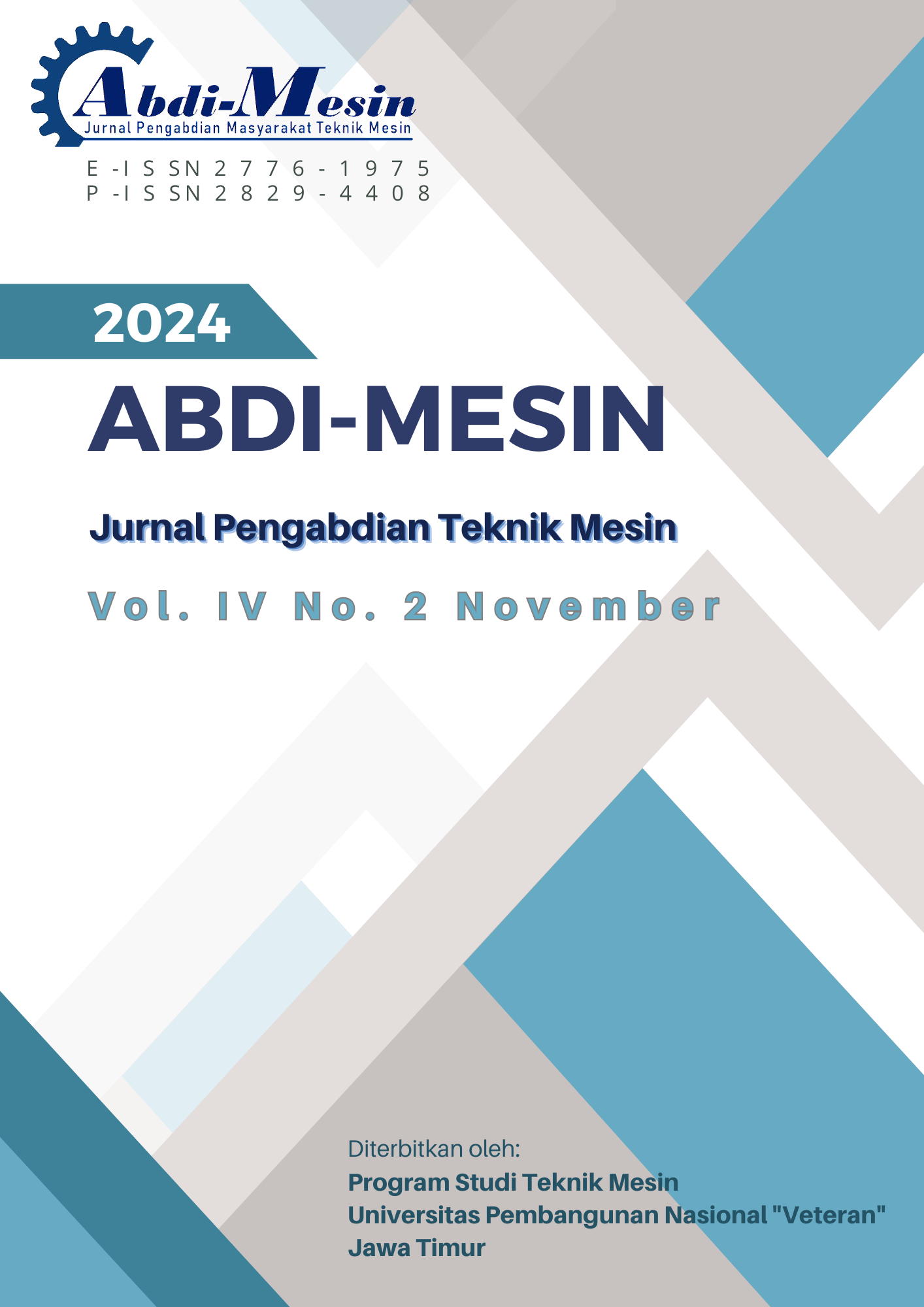 					View Vol. 4 No. 2 (2024): Abdi-mesin
				